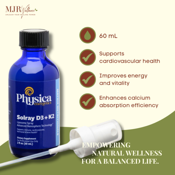 Solray D3 + K2 Liposome Spray